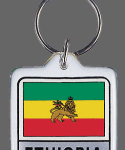 Ethiopia W/Lion Key Chain