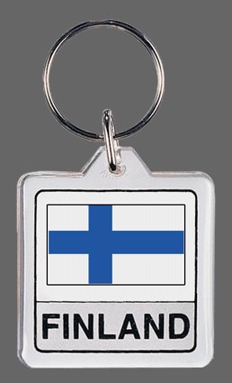 Finland Key Chain
