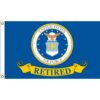 U.S. Air Force Retired Flag 3ft x 5ft