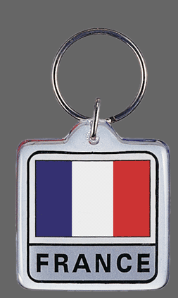 France Key Chain