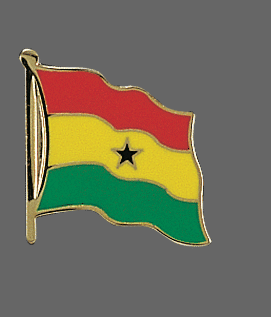Ghana Lapel Pin