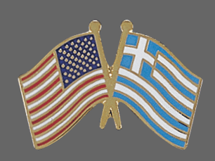 Greece Friendship Pins