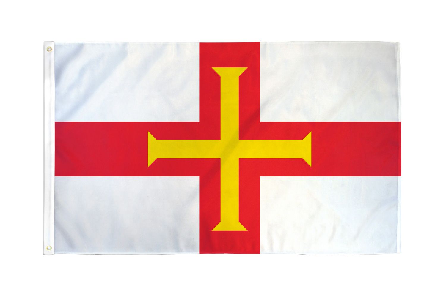 Guernsey 3x5' Poly Flag, GUERNSEY FLAG POLY 3X5 Flag