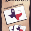 Texas State Shaped Flags
