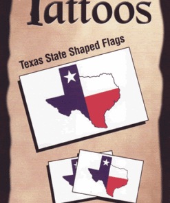 Texas State Shaped Flags
