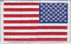 2"x3.5" United States Reverse (White border) Rectangle Patch