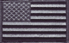 2"x3.5" U.S.Black & Gray Rectangle Patch