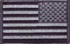 2"x3.5" U.S.Black & Gray Reverse Rectangle Patch