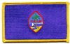 2"x3.5" Guam  Rectangle Patch