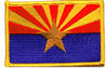 2"x3.5" Arizona Rectangle Patch