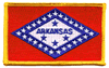 2"x3.5" Arkansas Rectangle Patch