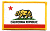 2"x3.5" California Rectangle Patch