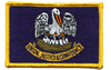 2"x3.5" Louisiana Rectangle Patch