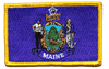 2"x3.5" Maine Rectangle Patch
