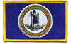 2"x3.5" Virginia Rectangle Patch