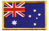 2"x3.5" Australia Rectangle Patch