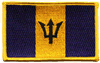 2"x3.5" Barbados Rectangle Patch