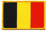 2"x3.5" Belgium Rectangle Patch