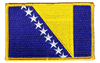 2"x3.5" Bosnia Rectangle Patch