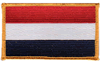 2"x3.5" Netherlands Rectangle Patch