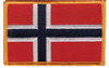 2"x3.5" Norway  Rectangle Patch