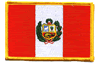 2"x3.5" Peru Rectangle Patch