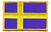 2"x3.5" Sweden Rectangle Patch