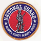 2"x3.5" National Gaurd Rectangle Patch