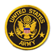 2"x3.5" Army Seal Rectangle Patch