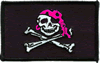2"x3.5" Pirate Girl Rectangle Patch