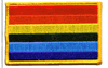 2"x3.5" Rainbow Rectangle Patch