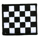 2"x3.5" Checker Flag Rectangle Patch