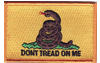 2"x3.5" Gadsden (Don't Trade On Me) Rectangle Patch