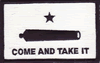 2"x3.5" Gonzales (Come & Take It) Rectangle Patch