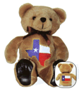 8" Texas Honor Bear
