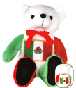 Mexico 8" Honor Bear