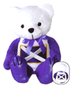 8" Scotland w/St.Andrews Cross Honor Bear