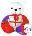 8" St. George Cross Honor Bear