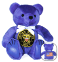 8" Navy Honor Bear