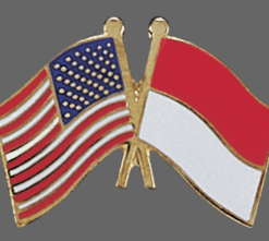 Indonesia Friendship Pins