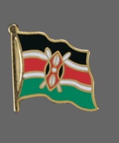 Kenya Lapel Pin
