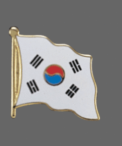 Korea, South Lapel Pin