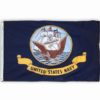Perma-Nyl 2'x3' Nylon Navy Flag