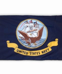 Spectrapro 4'x6' Spun Polyester Navy Flag