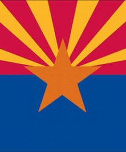 Arizona 4'x6' Ply-2 Flag