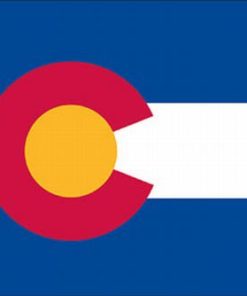 Colorado State 5'x8' Poly-II Flag