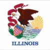 Illinois 5'x8' Poly-II Flag