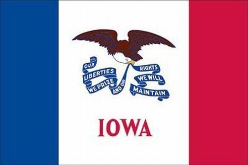 Iowa 3’x5′ Ply-2 Flag