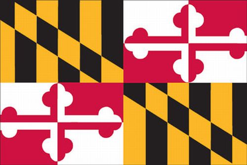 Maryland 4'x6' Ply-2 Flag