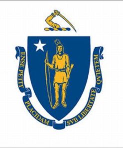 Massachusetts 5'x8' Poly-II Flag